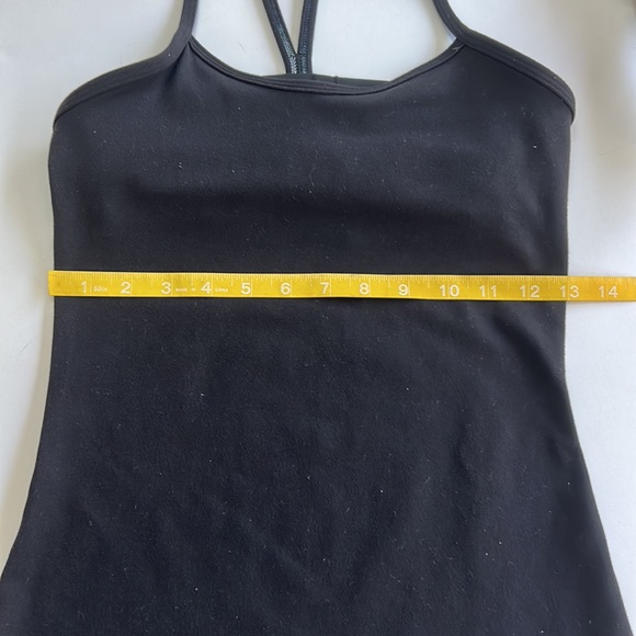 Women’s lululemon racerback fitted tank black size 4 - Picture 8 of 11